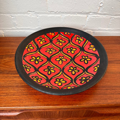 ALVINO BAGNI CERAMIC PLATE CRAFTED IN ITALY