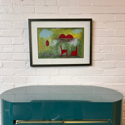 SIGNED ARTWORK BY KELLY DONAHUGH “ENDING” 2001