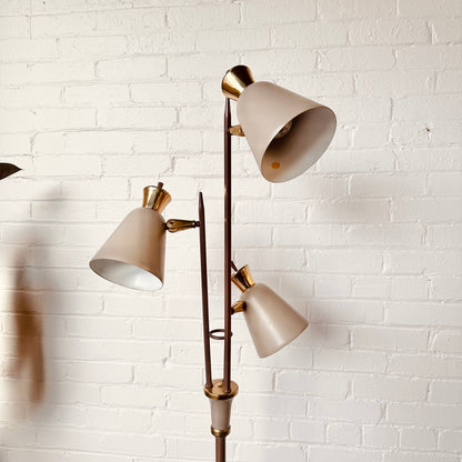 GERALD THURSTON FOR LIGHTOLIER TRIENNIAL STYLE FLOOR LAMP