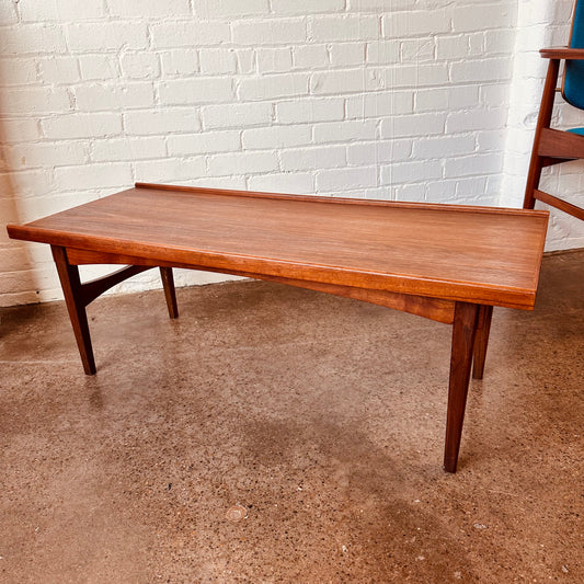 MCM DANISH TEAK COFFEE TABLE