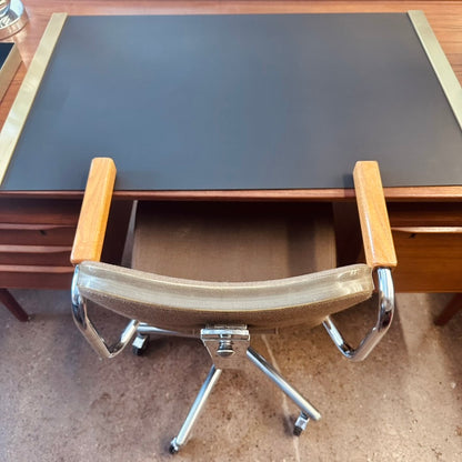 SMITH METAL ARTS RAILED DESK PAD AND TRAY