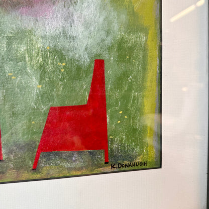 SIGNED ARTWORK BY KELLY DONAHUGH “ENDING” 2001