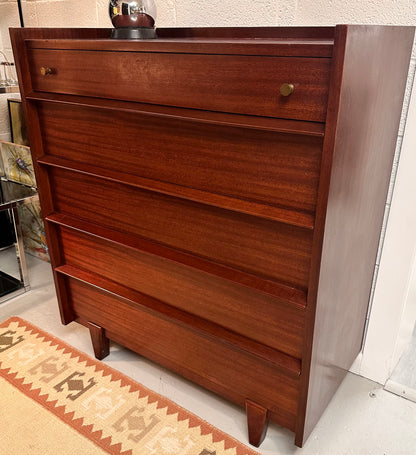 GIBBARD TALL BOY DRESSER WITH FIVE DRAWERS
