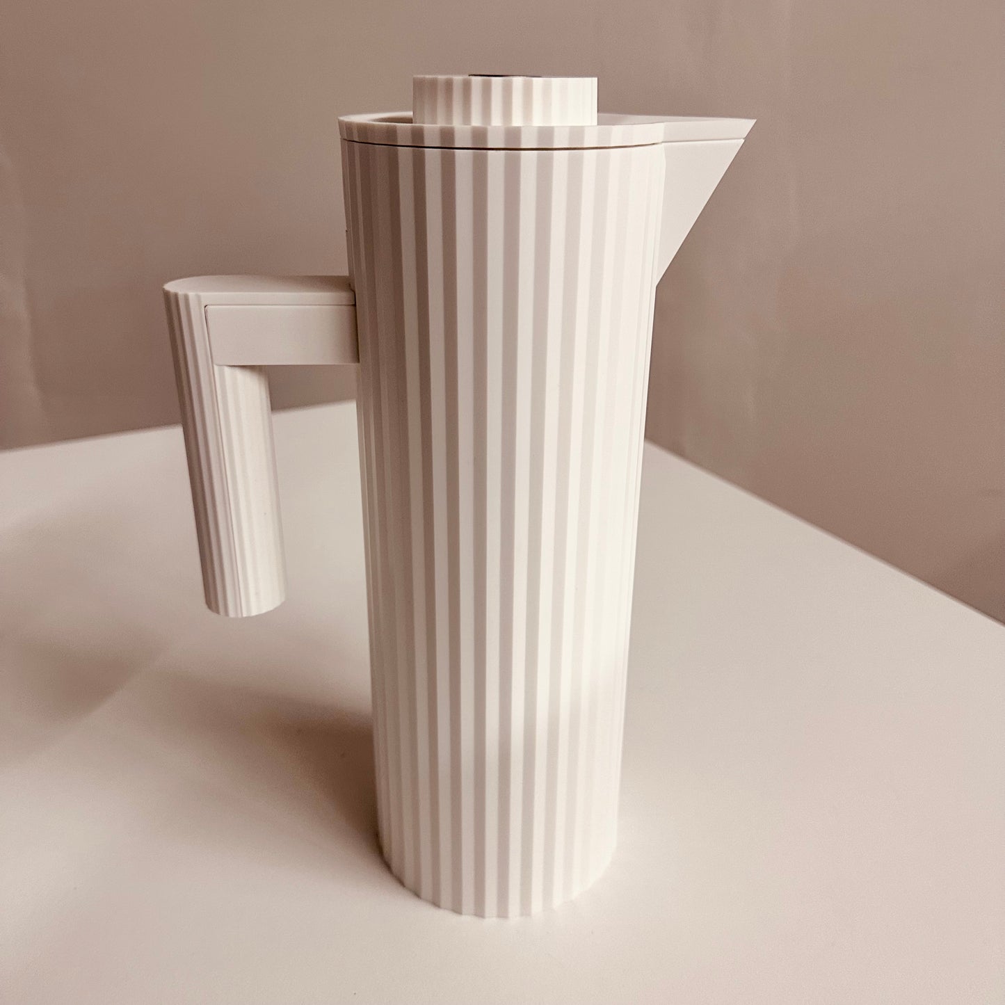 MICHELE DE LUCCHI FOR ALESSI PLISSÉ INSULATED THERMOS PITCHER