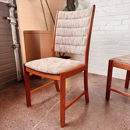 1960S ANDERSEN TEAK DINING CHAIRS FOR ULDUM MØBELFABRIK