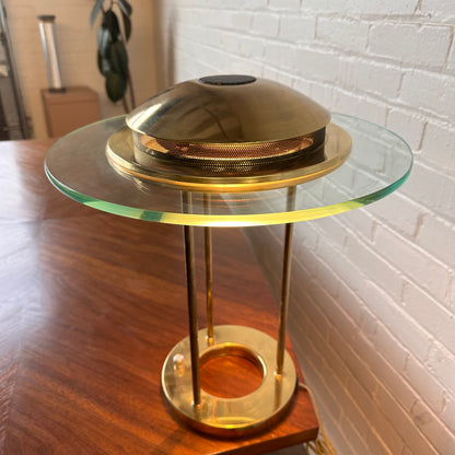 ORIGINAL ROBERT SONNEMAN FOR KOVACS BRASS SATURN LAMP