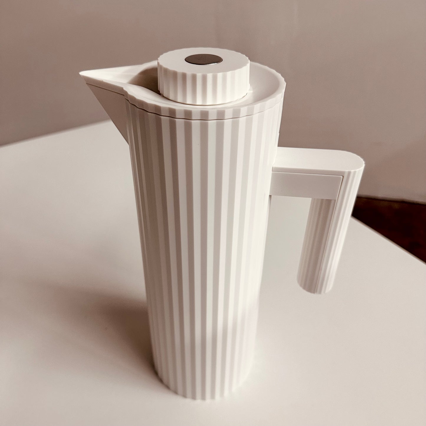 MICHELE DE LUCCHI FOR ALESSI PLISSÉ INSULATED THERMOS PITCHER