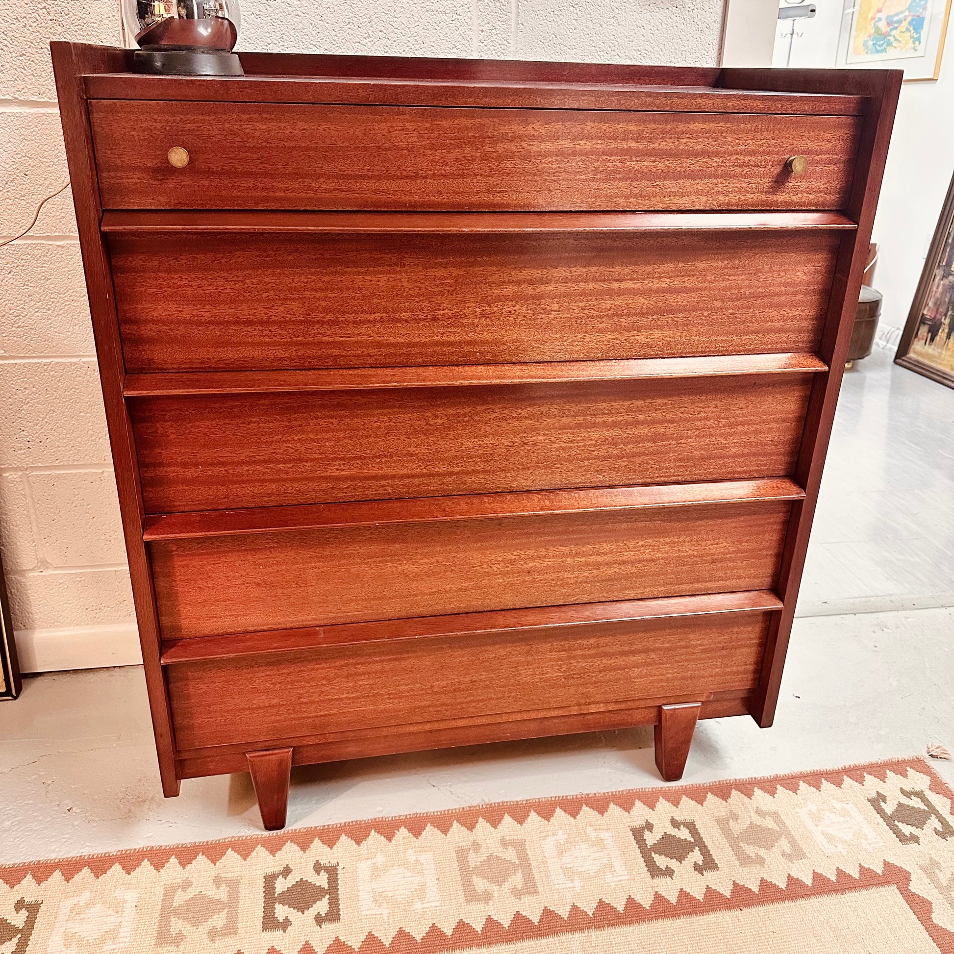 GIBBARD TALL BOY DRESSER WITH FIVE DRAWERS GIBBARD TALL BOY DRESSER WITH FIVE DRAWERS