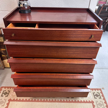 GIBBARD TALL BOY DRESSER WITH FIVE DRAWERS