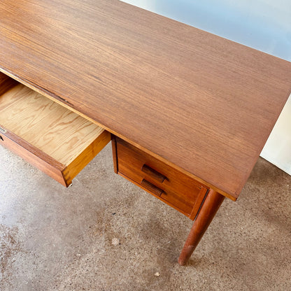 DANISH MODERN TEAK WRITING DESK