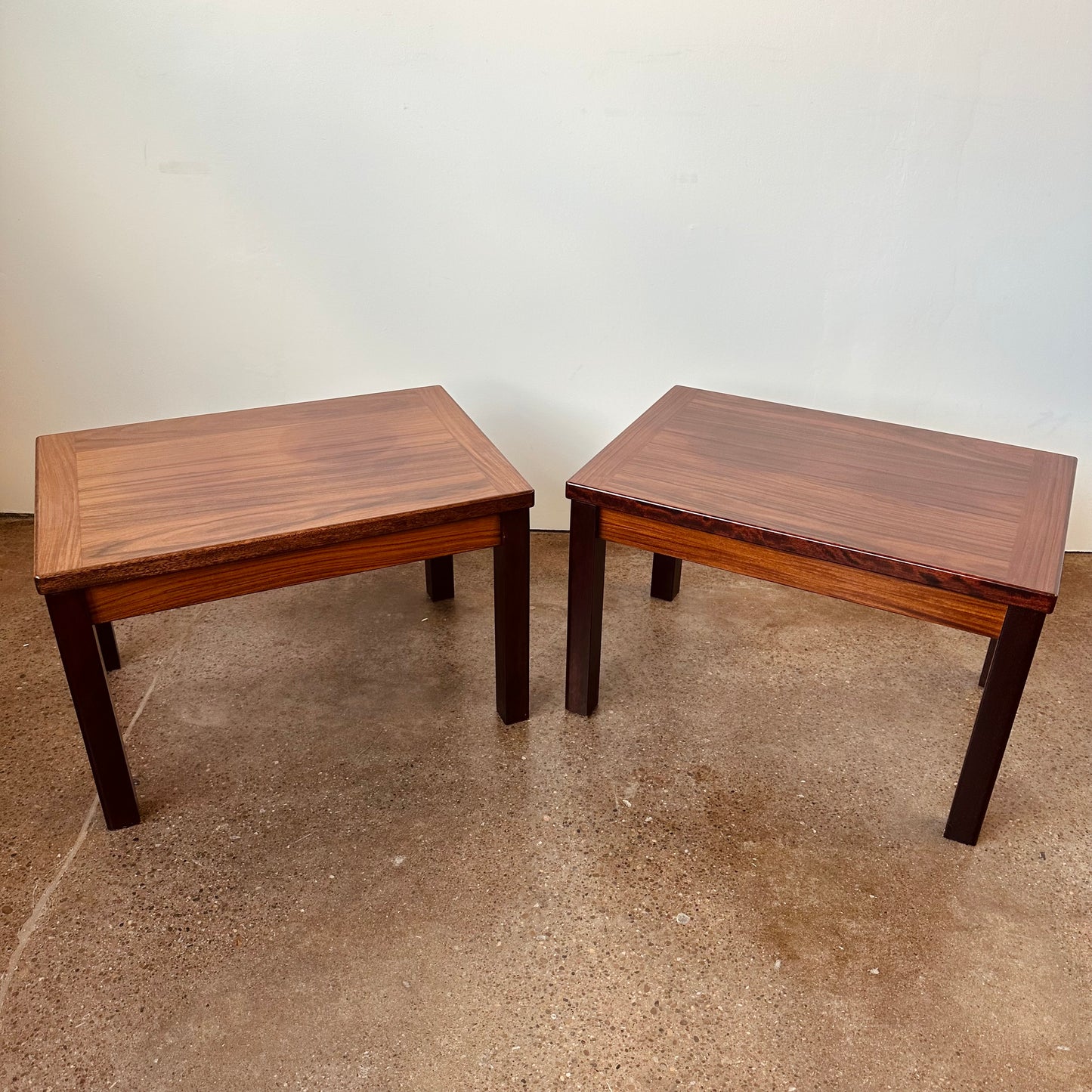 ROSEWOOD END TABLES - MADE IN DENMARK