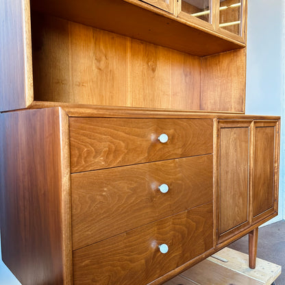 KIPP STEWART FOR DREXEL DECLARATION LIGHTED HUTCH
