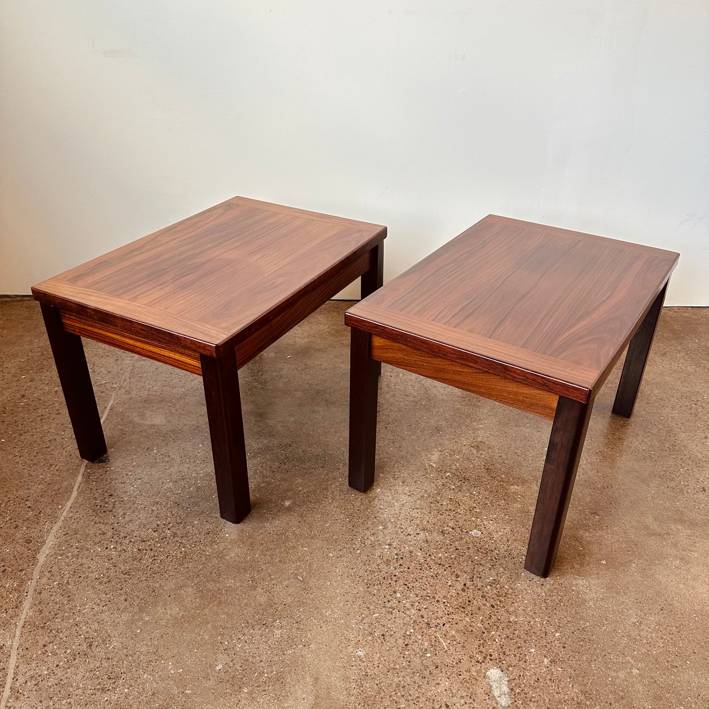 ROSEWOOD END TABLES - MADE IN DENMARK