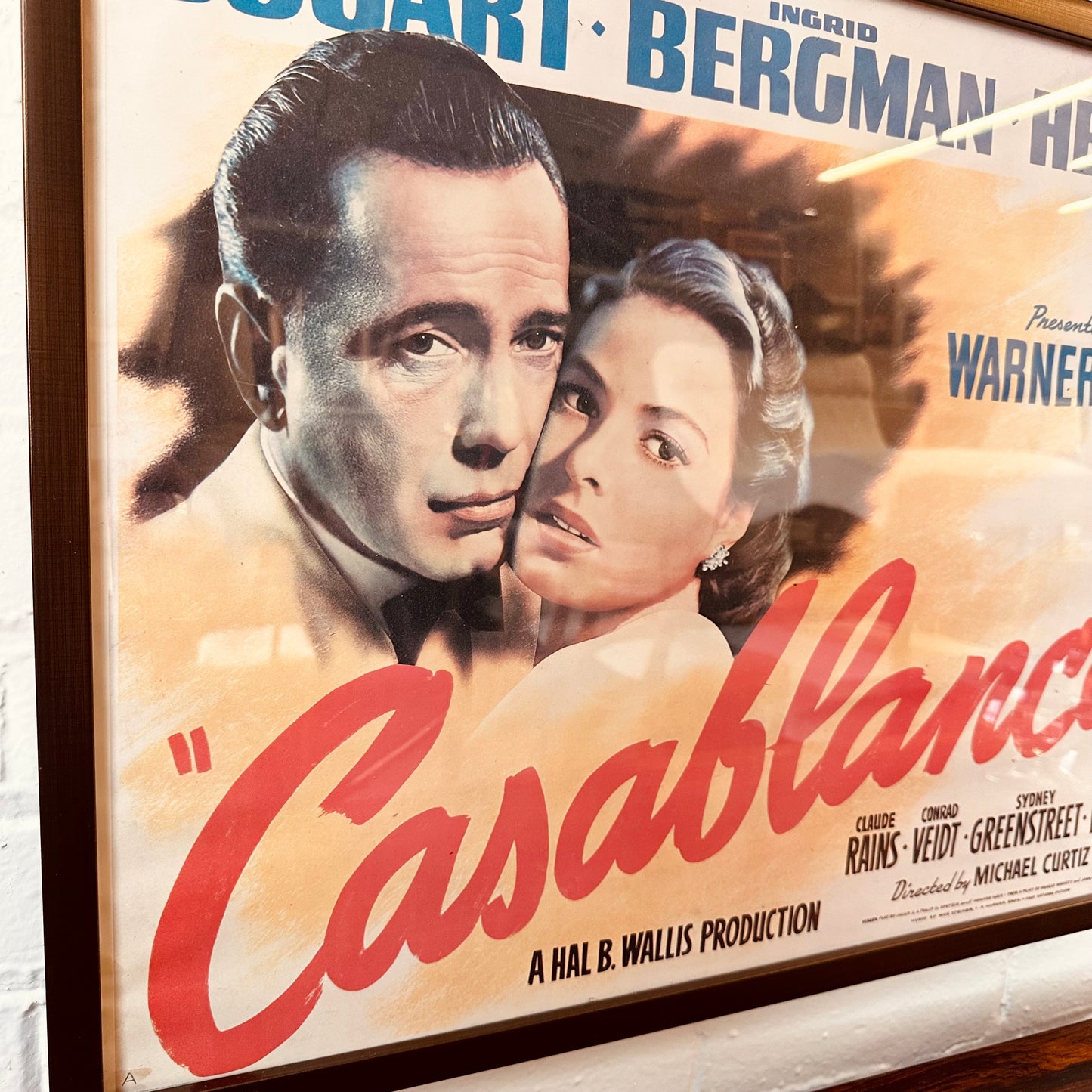 VINTAGE 1970S CASABLANCA & GONE WITH THE WIND PRINTS