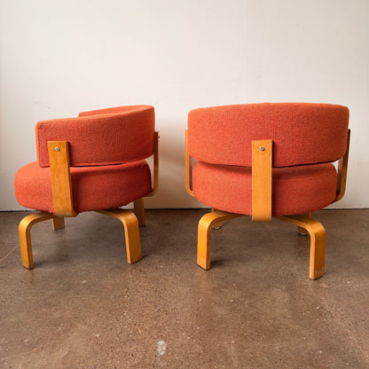 VINTAGE FRIDENE SWIVEL CHAIRS BY CARINA BENGS FOR IKEA, 2000S, SET OF 2