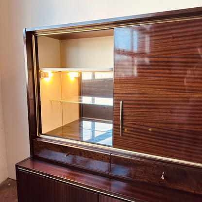 WEST GERMANY ART DECO MID-CENTURY BAR CABINET