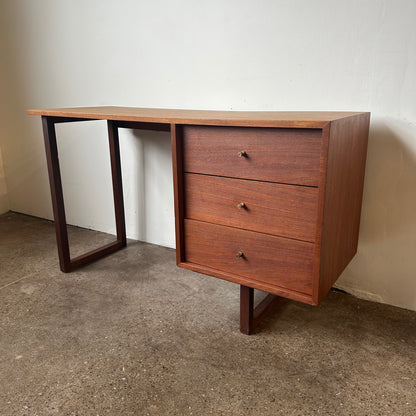 RS ASSOCIATES DANISH TEAK WRITING DESK