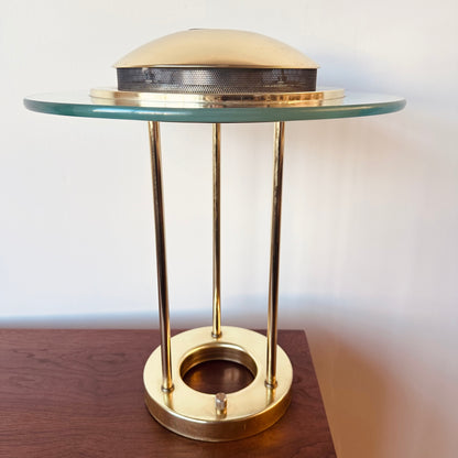 ORIGINAL SONNEMAN FOR KOVACS BRASS SATURN LAMP