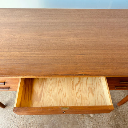 DANISH MODERN TEAK WRITING DESK