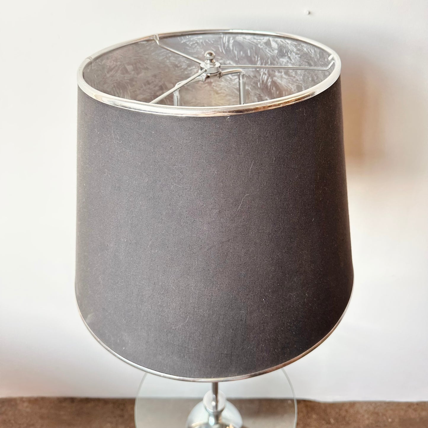 GEORGE KOVACS CHROMESTACKED BALL FLOOR LAMP