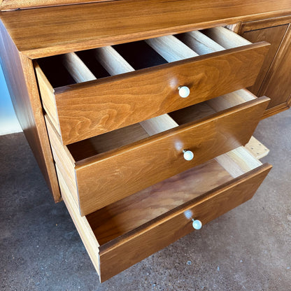 KIPP STEWART FOR DREXEL DECLARATION LIGHTED HUTCH