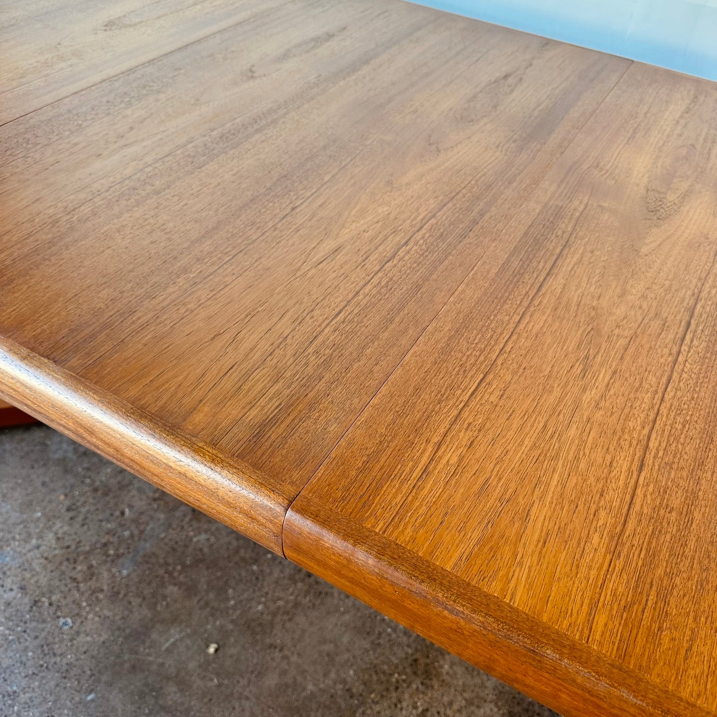 DANISH TEAK OCTAGONAL PEDESTAL TABLE