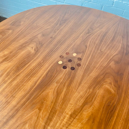 RESTORED MCM GAME TABLE BY KIPP STEWART FOR DREXEL