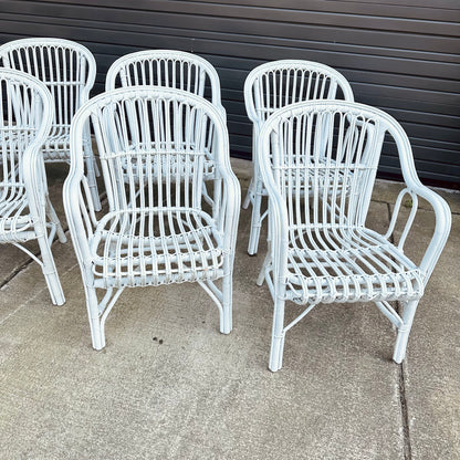 ITALIAN STYLE OUTDOOR RATTAN PATIO CHAIRS