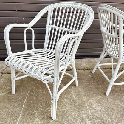 ITALIAN STYLE OUTDOOR RATTAN PATIO CHAIRS