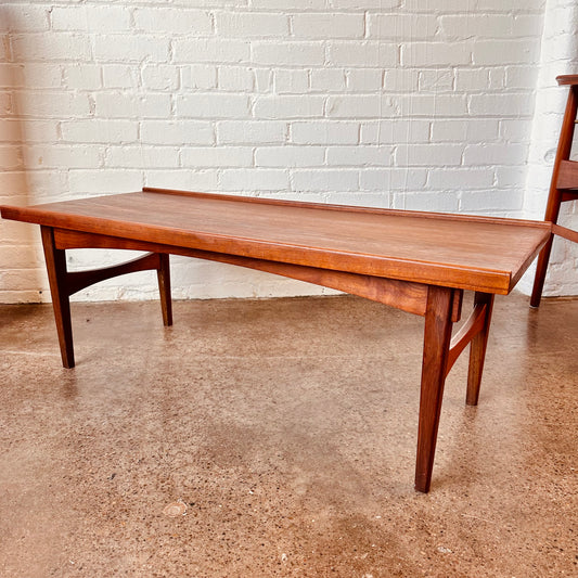 MCM DANISH TEAK COFFEE TABLE