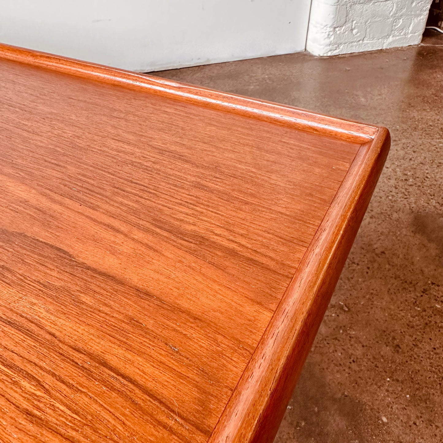 DANISH TEAK TWO TIER COFFEE TABLE