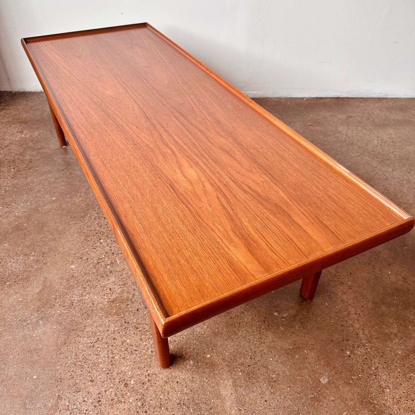 DANISH TEAK TWO TIER COFFEE TABLE