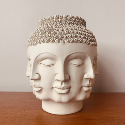 PERPETUAL BUDDHA HEAD VESSEL VASE