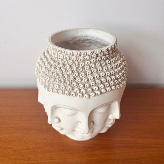 PERPETUAL BUDDHA HEAD VESSEL VASE
