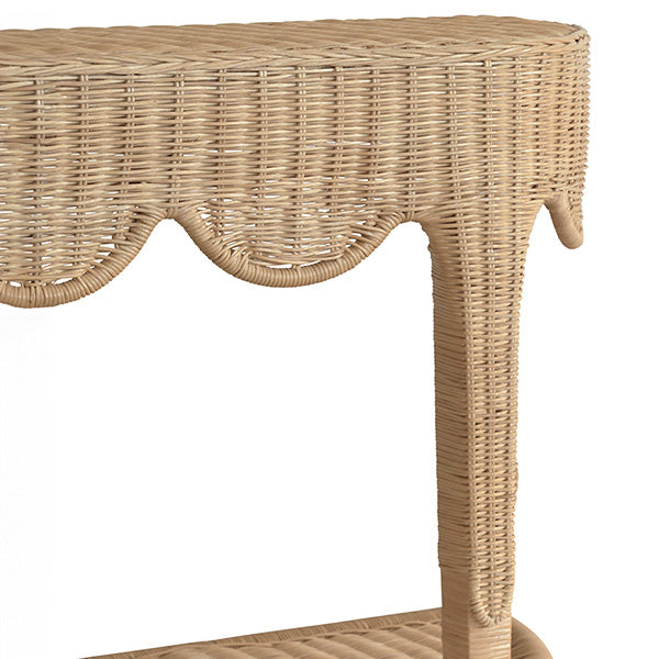 PALOMA RATTAN CONSOLE TABLE