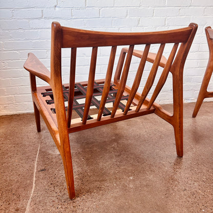 RESTORED LAWRENCE PEABODY ACCENT CHAIRS - PAIR