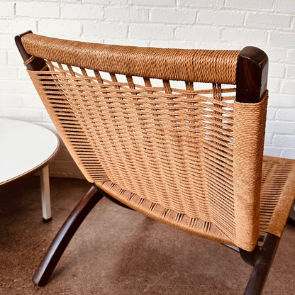 HANS WEGNER PAPER CORD FOLDING ROPE CHAIR