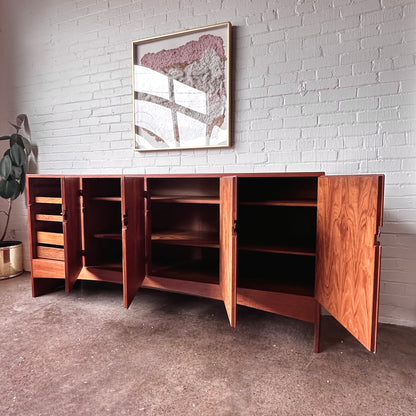 LARGE TEAK CABINET BY HARRY OSTERGAARD FOR RANDERS MOBELFABRIK