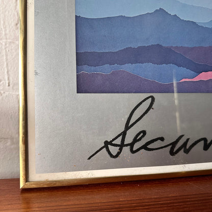 ARTHUR SECUNDA'S "NEW DAWN" FRAMED EXHIBITION PRINT