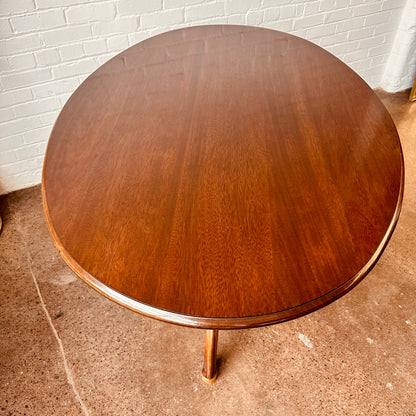 THONET BENTWOOD OVAL DINING TABLE FROM EARLY 20TH CENTURY