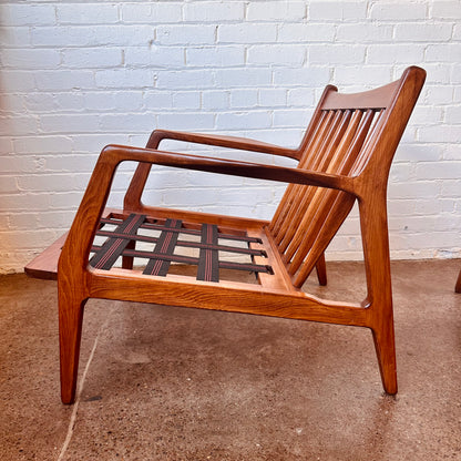 RESTORED LAWRENCE PEABODY ACCENT CHAIRS - PAIR