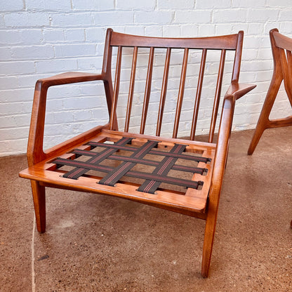 RESTORED LAWRENCE PEABODY ACCENT CHAIRS - PAIR