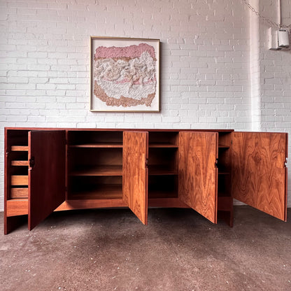LARGE TEAK CABINET BY HARRY OSTERGAARD FOR RANDERS MOBELFABRIK