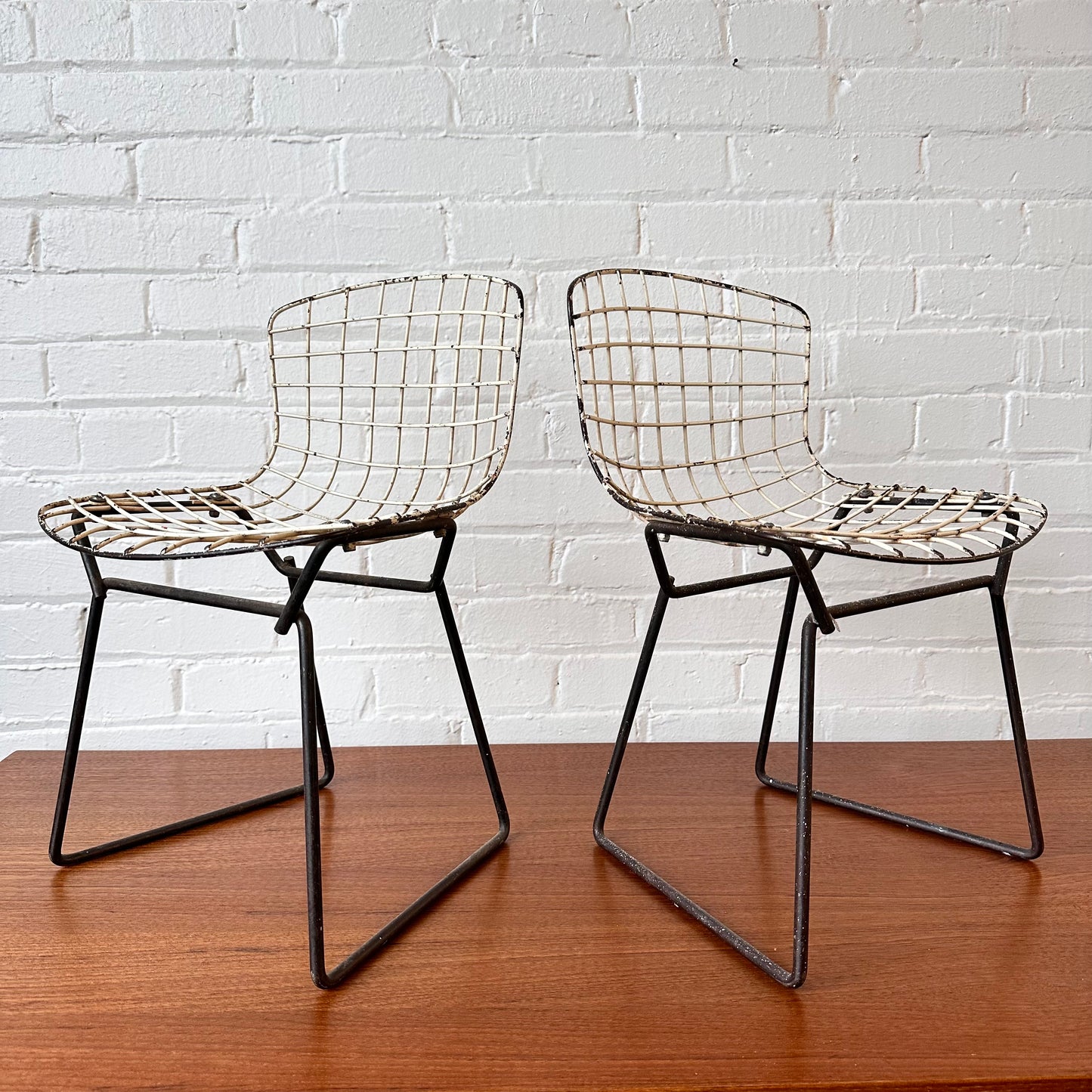 1950S CHILDREN'S WIRE CHAIRS BY HARRY BERTOIA FOR KNOLL