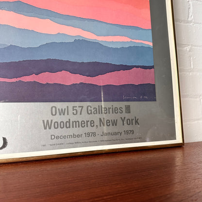 ARTHUR SECUNDA'S "NEW DAWN" FRAMED EXHIBITION PRINT