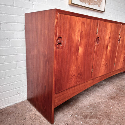 LARGE TEAK CABINET BY HARRY OSTERGAARD FOR RANDERS MOBELFABRIK