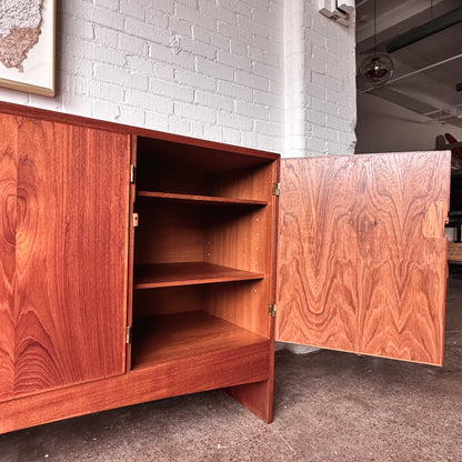 LARGE TEAK CABINET BY HARRY OSTERGAARD FOR RANDERS MOBELFABRIK
