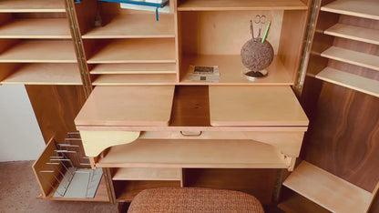 SWISS DESIGNED MUMMENTHALER & MEIER MAGIC BOX PULLOUT DESK