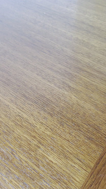 DANISH MODERN 91” DRAW LEAF TABLE - RESTORED