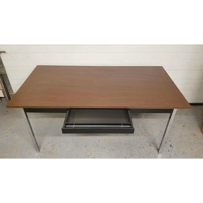 KNOLL 1960S OVERSIZE TANKER DESK BY ART METAL